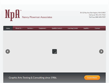 Tablet Screenshot of npatest.com
